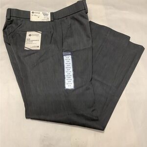 Haggar Men's Charcoal Pants